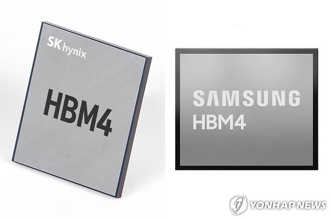 SK하이닉스와 삼성전자의 HBM4 [SK하이닉스·삼성전자 제공. 재판매 및 DB 금지]