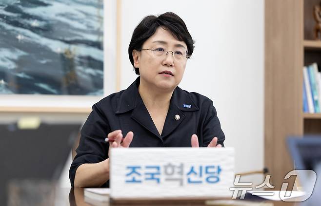 김선민 조국혁신당 의원. ⓒ 뉴스1 이승배 기자