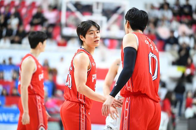 사진은 2024~25시즌 현대모비스 시절 한호빈. 사진=KBL