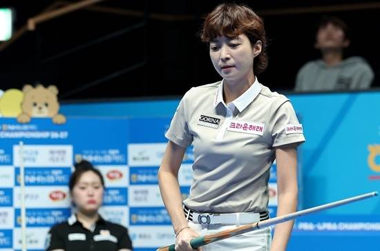 준우승한 임정숙은 “코 앞에 온 우승을 놓쳤지만 상대가 김보미 선수라 아쉬움을 빨리 털어낼 수 있을 것 같다”고 말했다. (사진=PBA)
