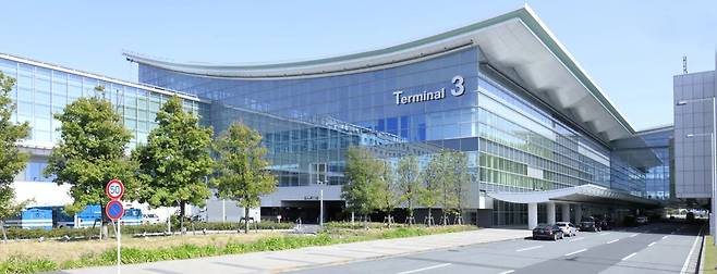 하네다공항 터미널 3 전경 [하네다공항 제공]