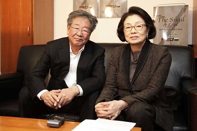 [서울=뉴시스] 최불암, 김민자. (사진 = 사랑의 달팽이 제공) 2026.10.30. photo@newsis.com *재판매 및 DB 금지