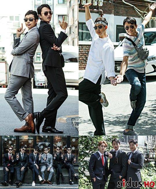 ‘최강 배달꾼’ 허지원 비하인드 / 사진제공=싸이더스HQ