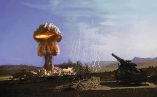 주한미군도 운용했던 M65 280㎜ 원자포. (사진=미육군 제공)