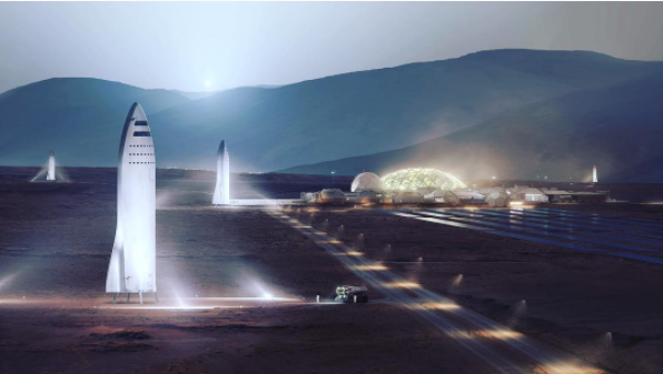 일론 머스크의 화성 식민지 구상. /사진=일론 머스크 인스타그램