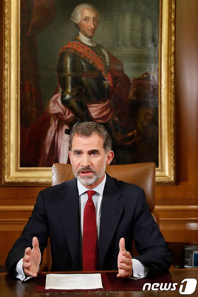 스페인 국왕 펠리페 6세.© AFP=뉴스1