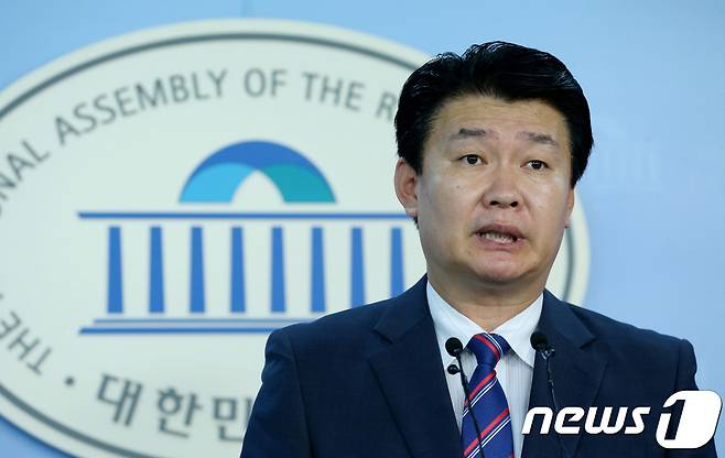 정용기 자유한국당 원내수석대변인. /뉴스1 © News1 박정호 기자