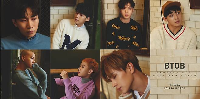 BTOB 2집 앨범 <브라더 엑트> 재킷 사진 모음. / 큐브엔터테인먼트