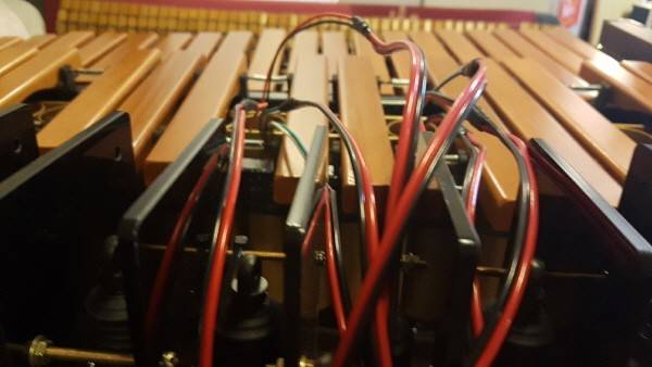 ‘재즈메카트로니카’ 자동 연주 로봇 마림바 파트. 사진=이모션웨이브아츠 제공