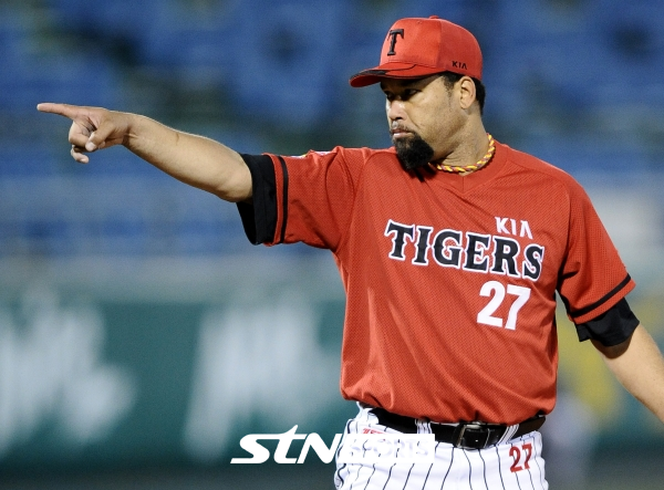 2008년 KIA에 입단해 양현종과 각별한 사이를 맺은 호세 리마. 특유의 친화력으로 팀 분위기 메이커를 자처했다.