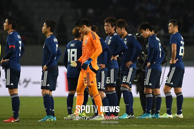 ▲ 개최국 일본은 무기력한 플레이를 펼치며 한국에 완패했다.