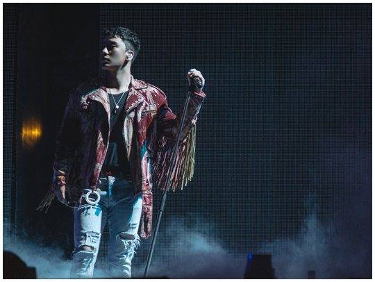 빅뱅의 승리가 “‘LAST DANCE’는 “빅뱅 다섯 명의 진심을 담은 노래”라고 소개했다. / 사진제공=YG엔터테인먼트