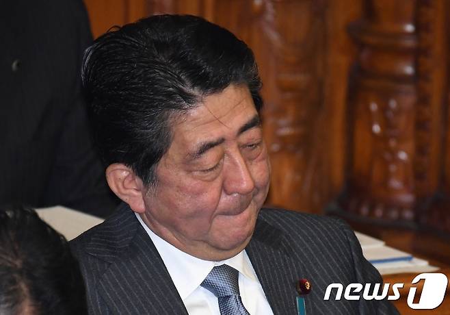 아베 신조 일본 총리 © AFP=뉴스1