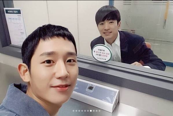 '슬기로운 깜빵생활' 정해인·박해수·이규형·정웅인·정경호/사진=정해인 SNS