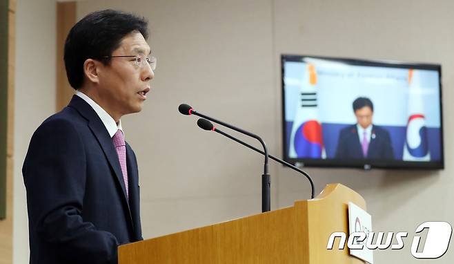 노규덕 외교부 대변인. 2017.9.26/뉴스1 © News1 김명섭 기자