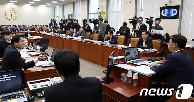 국회  과학기술정보방송통신위원회 전체회의 모습. © News1 안은나 기자