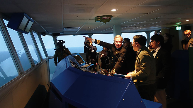 네덜란드 해양연구소 마린 직원과 유가족들이 2월19일(현지 시각) 네덜란드 마린에서 진행된 세월호 시뮬레이션에 참가했다. © 시사저널 이용우