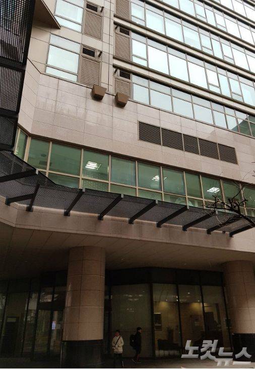 검찰이 압수수색한 오피스텔 (사진=박희원 수습기자)