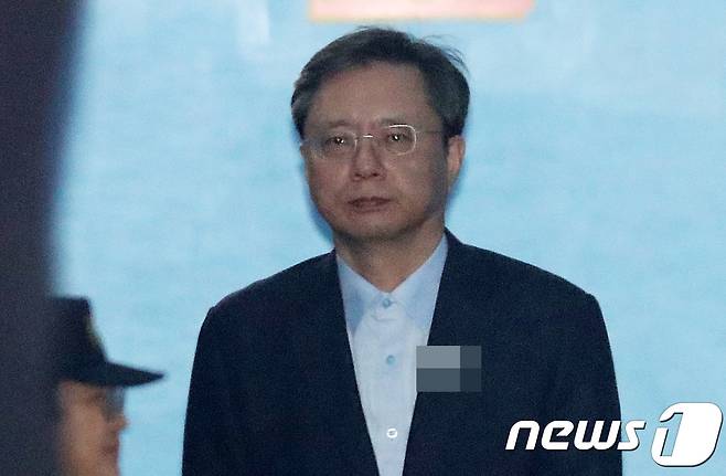 우병우 전 청와대 민정수석. 2018.2.22/뉴스1 © News1 이승배 기자