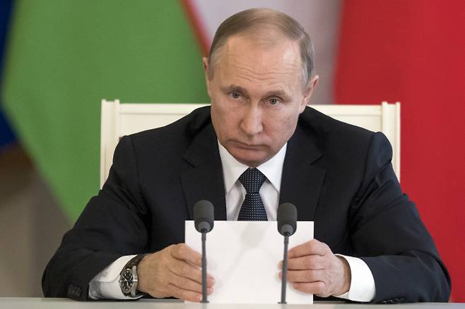 블라디미르 푸틴 러시아 대통령. (사진=AFP PHOTO)