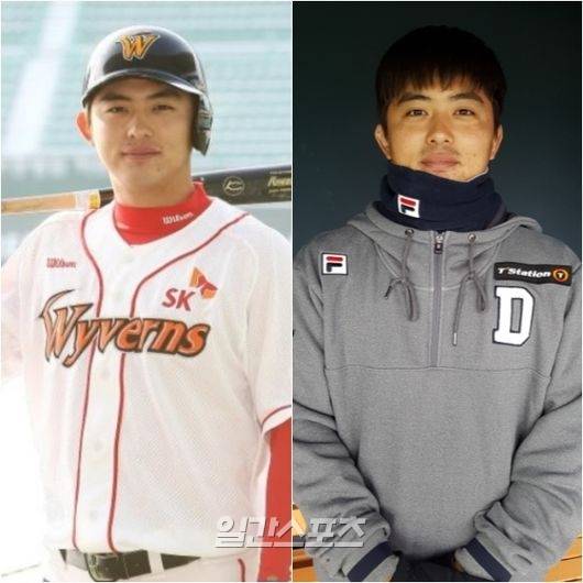 SK 타자였던 김경근은 두산 투수 김정후로 새출발한다. 김정후는 SK 시절 이만수 감독의 전폭적인 지지를 받았던 타자 유망주였다. 그러나 부상에 발목이 잡혀 퇴단했고, 일본 독립리그를 거쳐 두산에 둥지를 틀었다. IS 포토, SK 제공