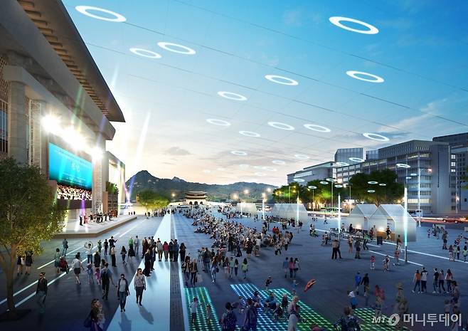 새로운 광화문광장 조감도. /사진제공=서울시