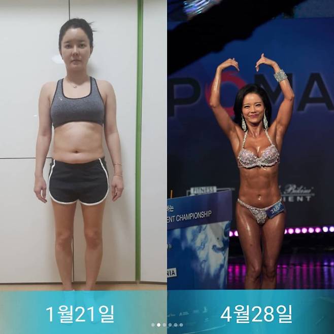 최은주 운동전후 최은주 운동전후