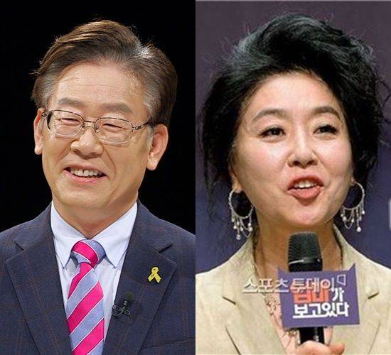 이재명 김부선 / 사진=스포츠투데이 DB, JTBC 제공