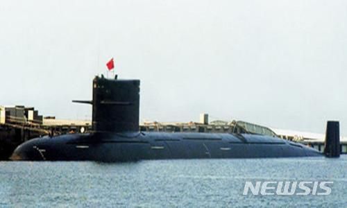 중국 최신예 공격형 핵잠수함 093B(인터넷 캡처)