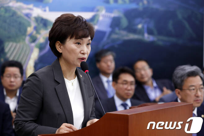 김현미 국토교통부 장관.(뉴스1 자료사진)© News1 안은나 기자