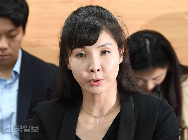 서지현 검사. 한국일보 자료사진