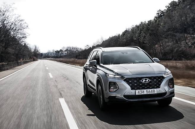 현대자동차 중형 스포츠유틸리티차량(SUV) '신형 싼타페' (제공=현대차)