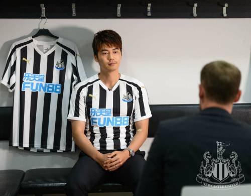 기성용. 출처=뉴캐슬 홈페이지