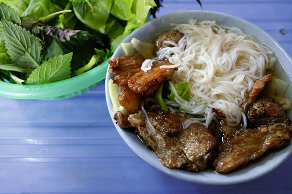 ⓒ안진헌 제공 분짜는 북부 베트남에서 즐겨 먹는다.