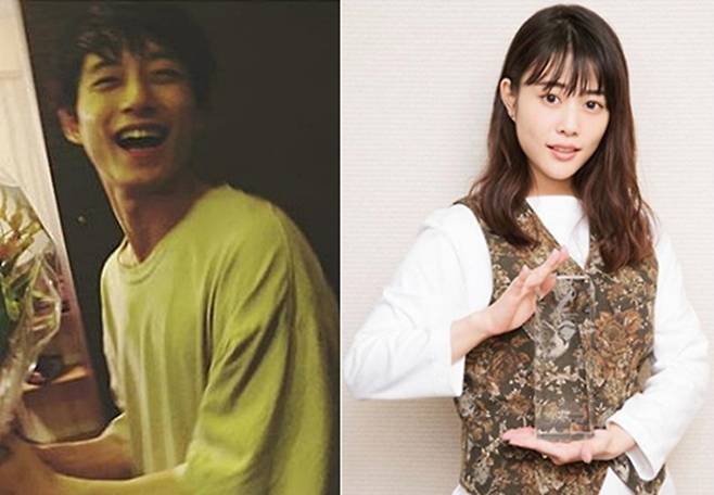 사카구치 켄타로, 타카하타 미츠키. 사진| 사카구치 켄타로, 타카하타 미츠키 SNS