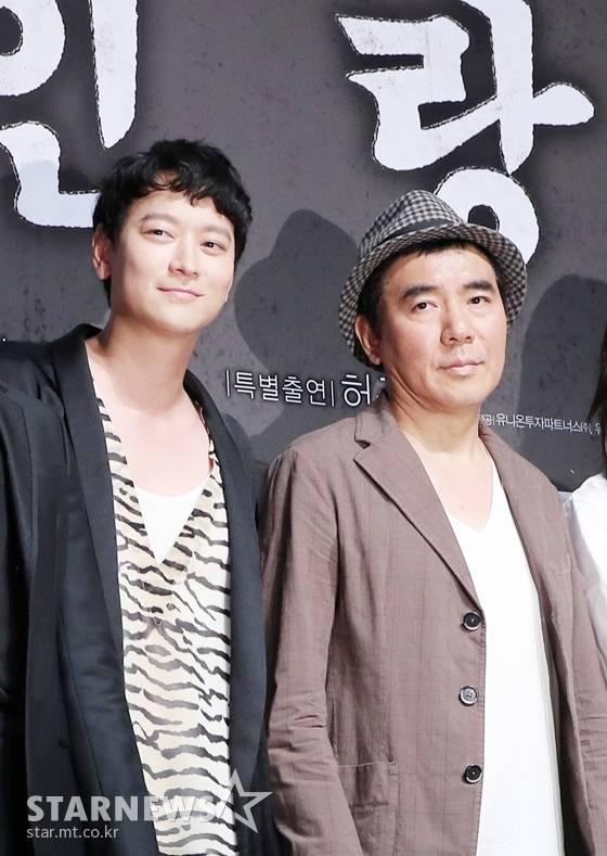 영화 '인랑'의 강동원과 김지운 감독 / 사진=스타뉴스