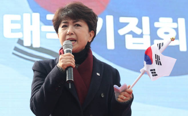 정미홍 전 대한애국당 사무총장이 25일 지병으로 별세했다. ⓒ 연합뉴스