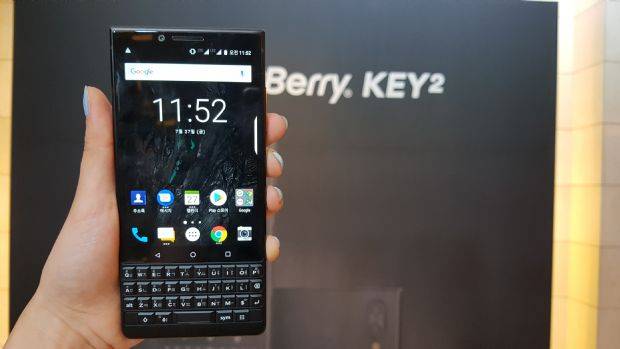 블랙베리 키투.(사진=지디넷코리아)
