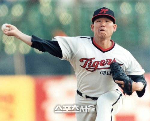 해태 시절 조계현. 스포츠서울DB