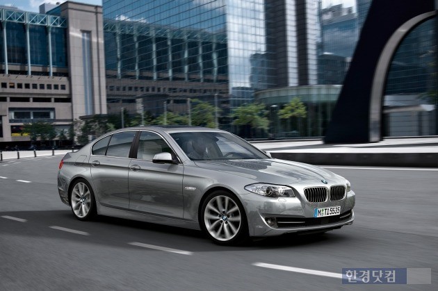 중고차 시장에서 소비자들이 많이 찾는 6세대 BMW 520d.