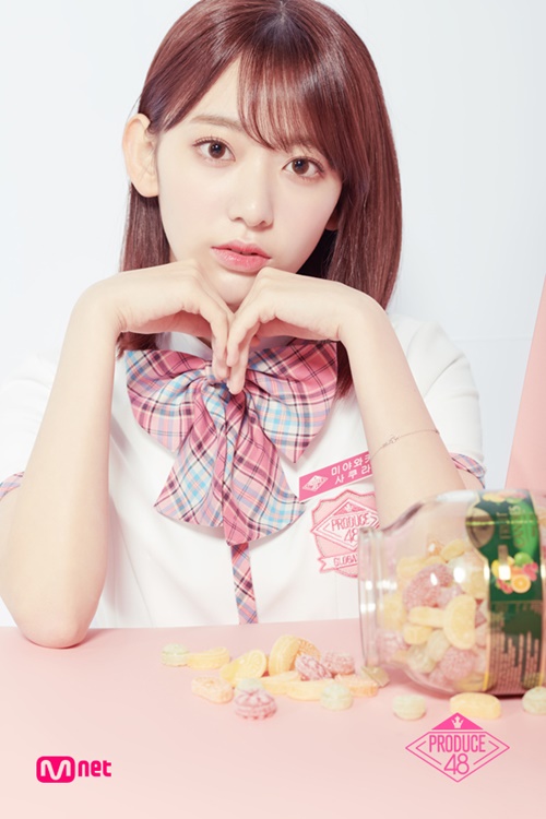 미야와키 사쿠라, ‘프듀48’ 1위 재탈환 사진=Mnet ‘프로듀스48’ 공식 홈페이지