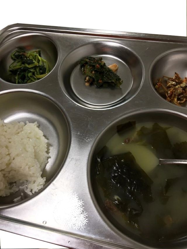 서울 B소방서 구내식당 메뉴. 119소방안전복지사업단
