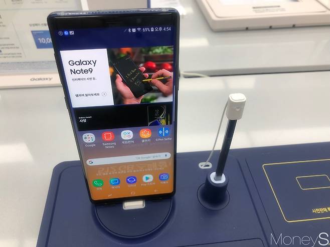 갤럭시노트9 512GB 스페셜 에디션. /사진=박흥순 기자