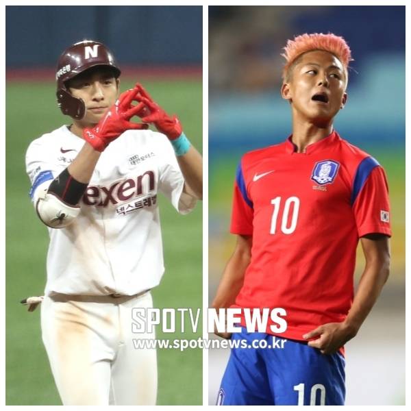 ▲ 이정후(왼쪽)와 이승우. ⓒ스포티비뉴스 DB