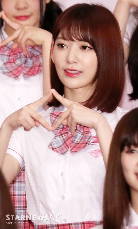 엠넷 '프로듀스48' 미야와키 사쿠라 /사진=김휘선 기자