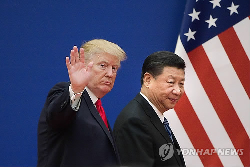 도널드 트럼프 미국 대통령과 시진핑 중국 국가주석[AFP=연합뉴스 자료사진]