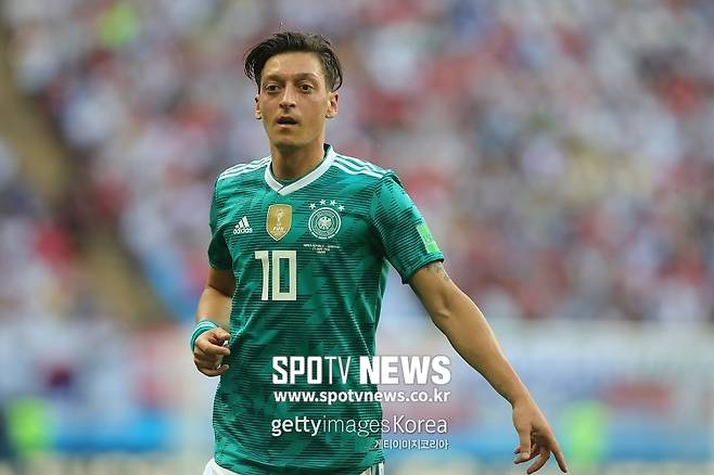 ▲ 러시아월드컵 당시 10번을 달았던 메수트 외질