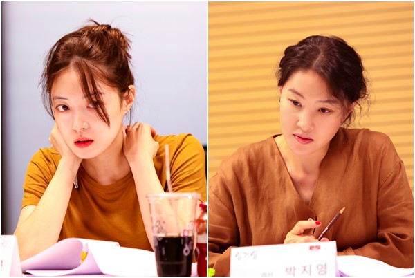 공포영화 '링거링'의 주연 여배우 이세영(왼쪽)과 박지영/사진=인디스토리 제공