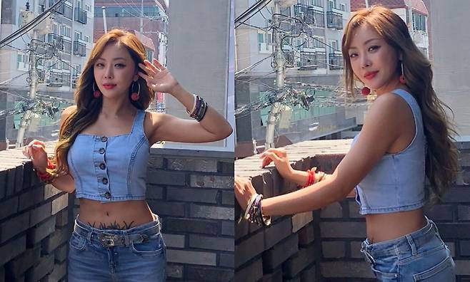 나르샤와 곡선형 강관 전주. 사진 | 나르샤 SNS