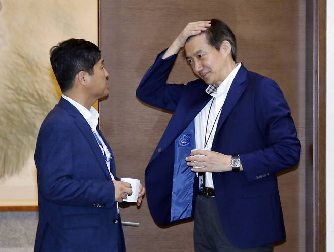 조국 청와대 민정수석(사진=연합뉴스)